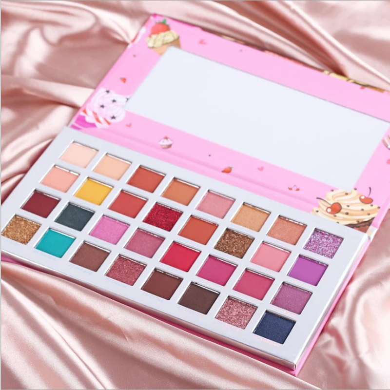 Мороженое макияж многофункциональные тени для век Палитра Водонепроницаемый