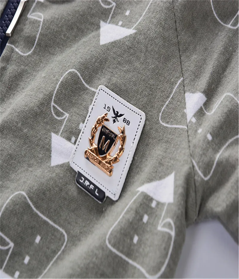 BibiCola/весенне-осенние детские комплекты одежды для мальчиков хлопковые комплекты одежды для маленьких мальчиков комплект одежды для малышей из 3 предметов: куртка+ рубашка+ штаны