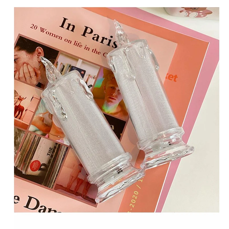 

Simulation Candle Led Night Light Decoration Ornaments Bedroom Bedside Atmosphere Light Without Open Flame Children Toys