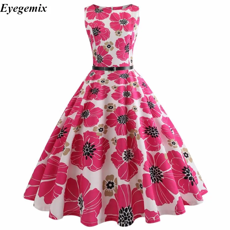 Цветочный принт в винтажном стиле Модельные туфли для женщин 2021 Лето Pin Up