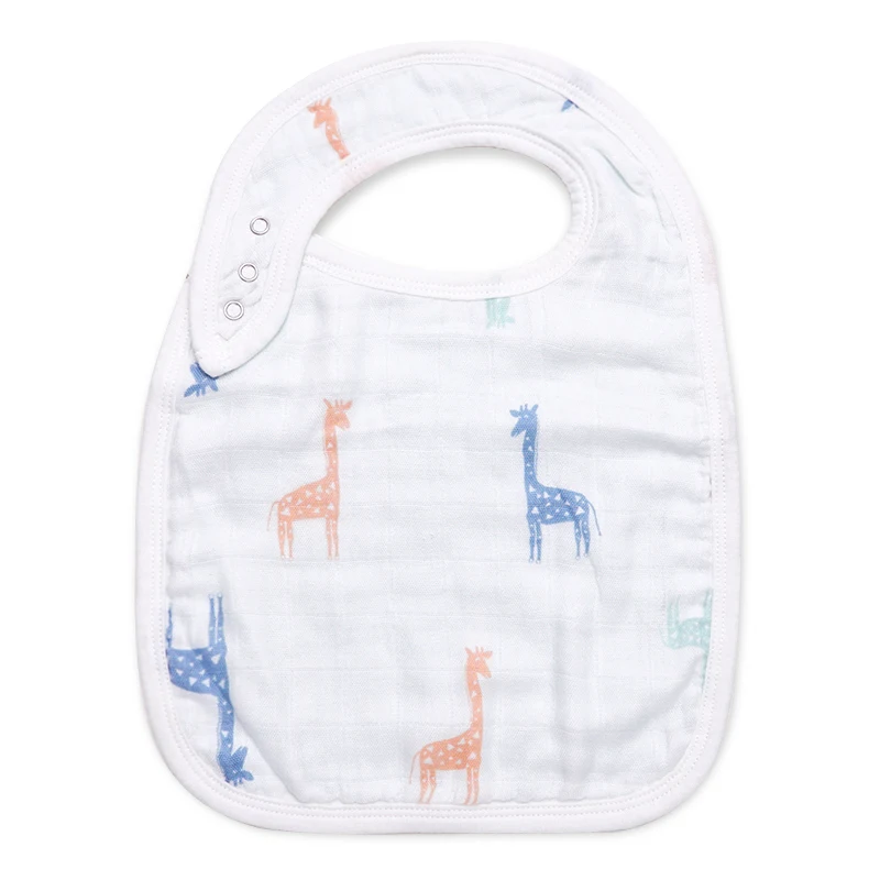 giraffe Muslinlife детские нагрудники Новинка бамбуковый хлопок высокого качества Babadores Para Bebe слюнявчик для младенца полотенце для мальчиков и девочек - Цвет: giraffe