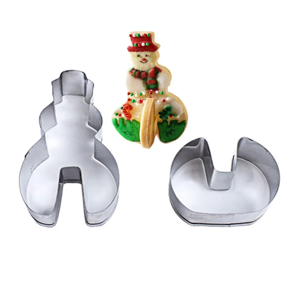 8 шт./компл. 3D Нержавеющая сталь Рождество формочки для печенья пряничный домик