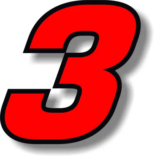 

Fuzhen Boutique наклейки внешние аксессуары автомобильные наклейки черный (красный контур) Quare Font гоночный номер гоночный номер наклейка