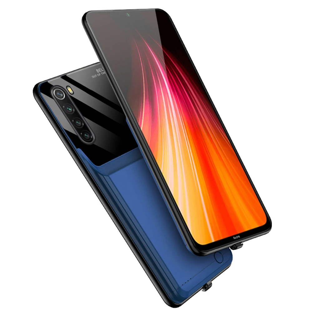 Чехол для зарядного устройства на 10000 мА · ч Xiaomi Redmi Note 8T 8 Pro K20 K30 внешний резервный
