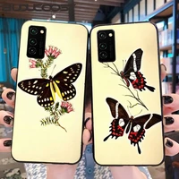 pretty butterfly pattern customer phone case for honor 10 20 lite view20 7c 5 7inch 8 5 7a 5 45inch 10 20i play 30 pro