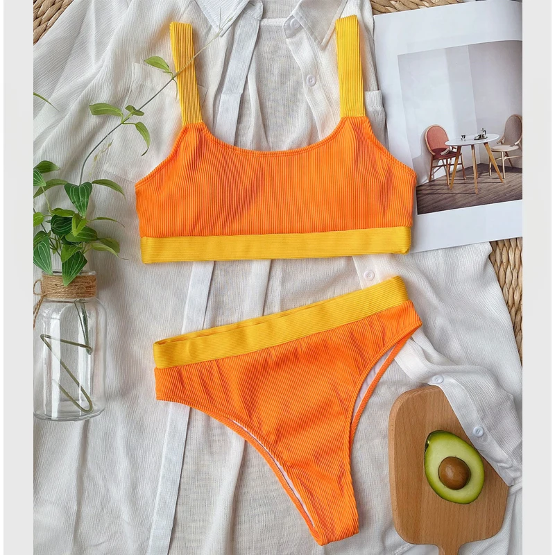 Женский купальник-бикини с эффектом пуш-ап 2 предмета | Спорт и развлечения