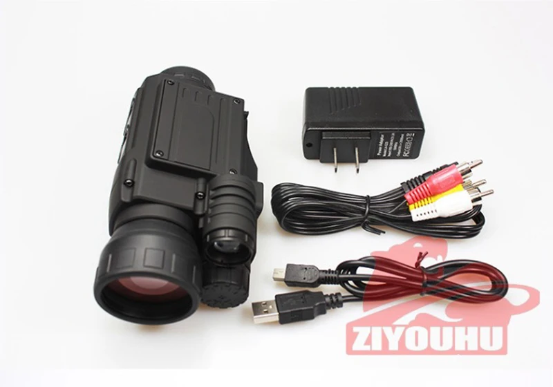 ZIYOUHU 2-го поколения 5x40 цифровой инфракрасный прибор ночного видения видео изображения записи для День и ночь Охота Монокуляр область