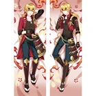 Игра Genshin Impact Dakimakura Tohma персонаж косплей обнимающая Подушка Чехол Otaku Косплей наволочка персиковая кожа