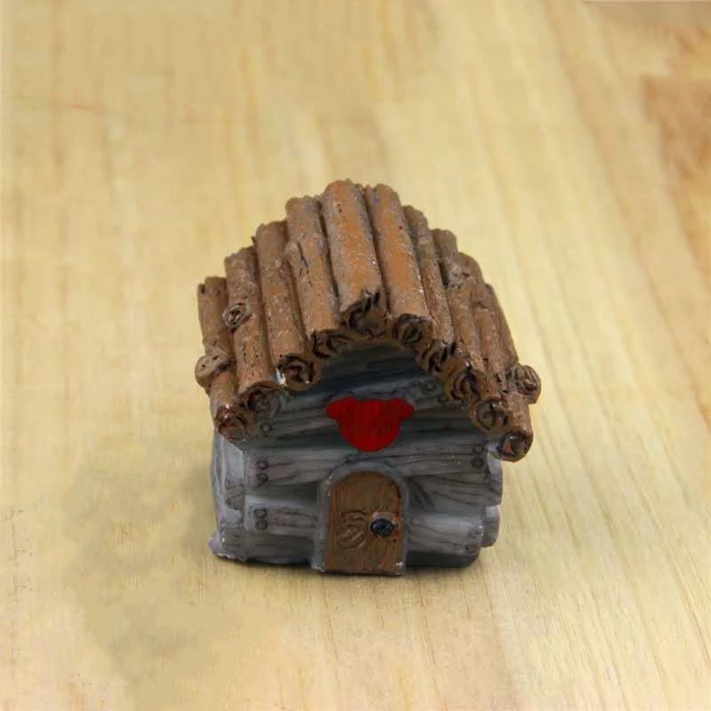 

Micro Landscape Pastoral Style Resin Wooden House