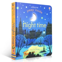 peep inside night time english educational 3d flap picture books for baby early childhood gift children reading book