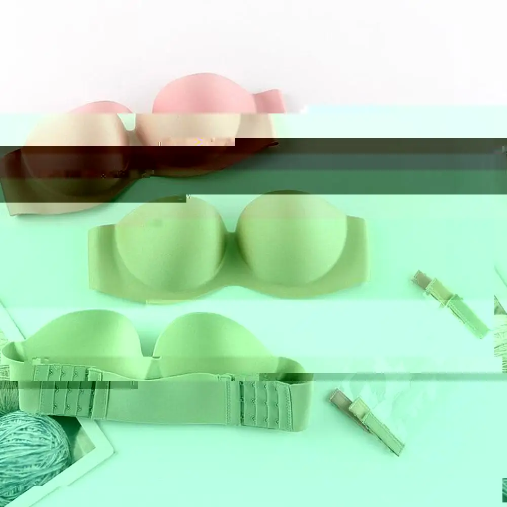 Бюстгальтер пуш-ап без бретелек бесшовный | Женская одежда