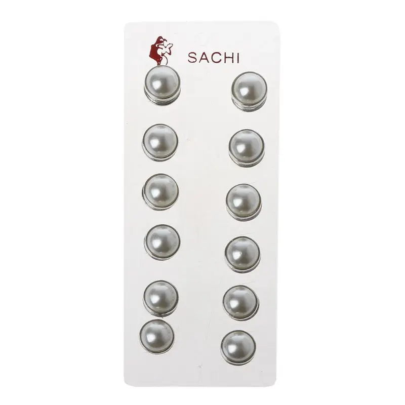 

2021 New 12Pcs Magnetic Hemisphere Hijab Pins Abaya Clasp Brooch Fashion Shawl Scarf Pins