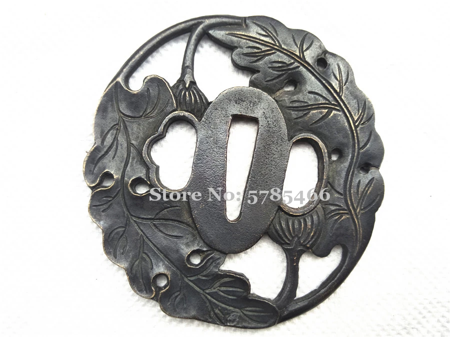 Хорошая медь Цуба охранник для японского самурайский меч катана Wakizashi нож Катана