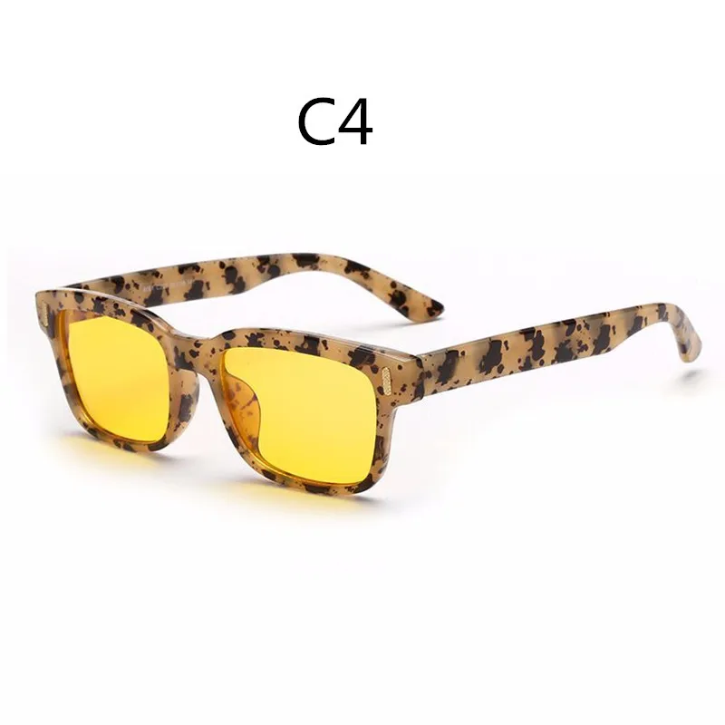 C4 Leopard print AIMISUV, очки для игрового компьютера, мужские, анти-синий светильник, блокировка излучения, луч, Анти-усталость глаз, солнцезащитные очки для вождения, женские - Цвет оправы: C4 Leopard print