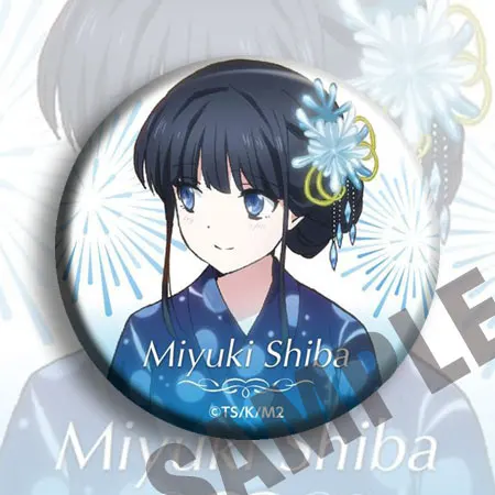 

NEW Anime The irregular at magic high school Bag Badge Button Medal Brooch Pin Collection Souvenir Pendant Cosplay Props 6pcs