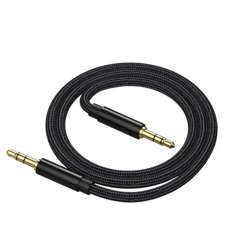

Audio Cable Convenient Portable Wear Resistant 3.5mm Stereo Male Cord for PC Stereo Cable Stereo Cable