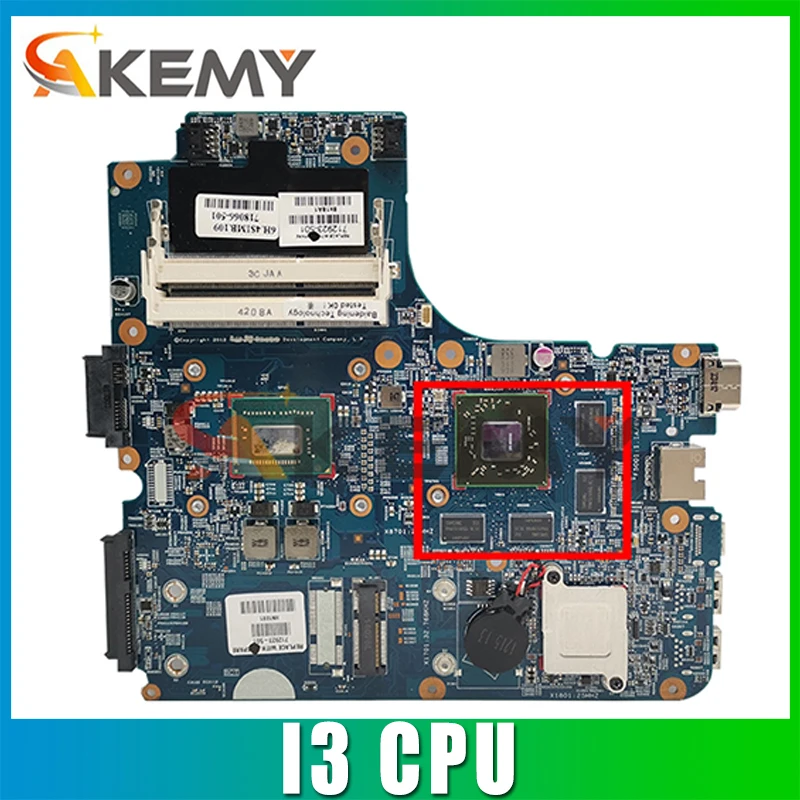 

Материнская плата AKemy для ноутбука HP ProBook 4540S, 4440S, 4441S, Core I3, материнская плата 712924-001, 712924-601, 12260-1, 48. 4si08. 011