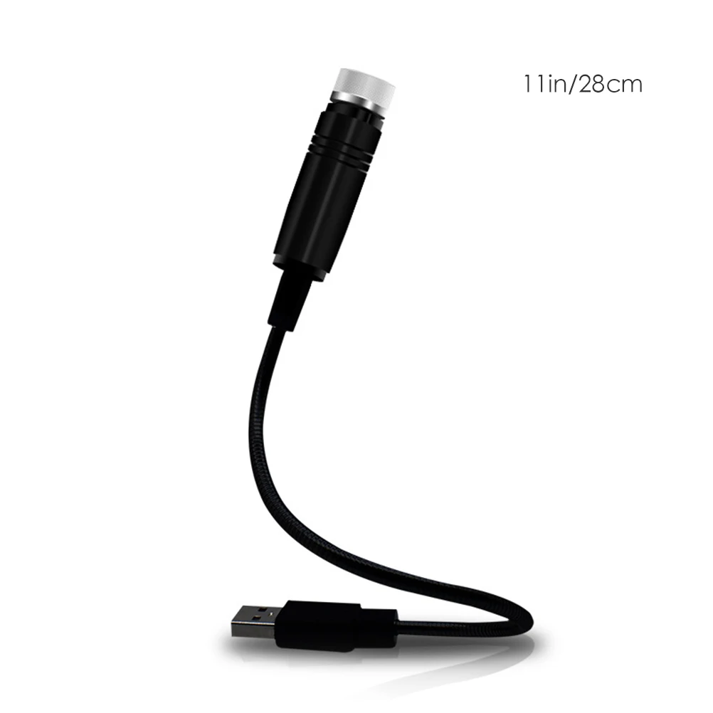

USB Car Atmosphere Lamp Ambient Star Light LED Projector Starry Lamp for Home Ceiling Decoration Light Celebration Parties