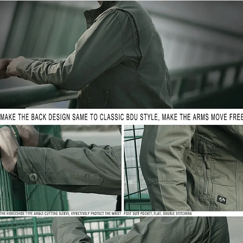 

Mens Spring Autumn Waterproof Jackets Army Style Field Tactical Coat Bomber Pilot Jacket Windbreaker Clothes Dropshipping