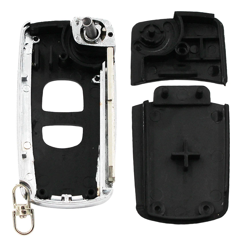 2 кнопки дистанционного флип чехол для ключа автомобиля оболочка Fob Mazda 3 5 6 323 626 |