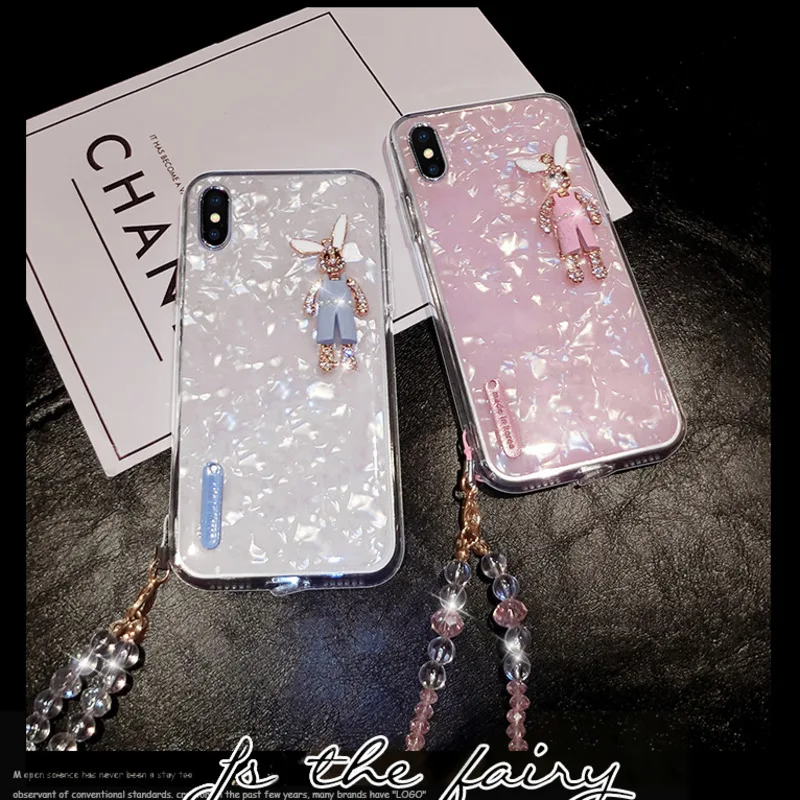 

Luxury Fashion Shell Marble Phone Case For iPhone 12 11 Pro Max X XR Xs Max 7 8 6 Plus For Samsung S20 S10 S9 Note 20 10 Cover