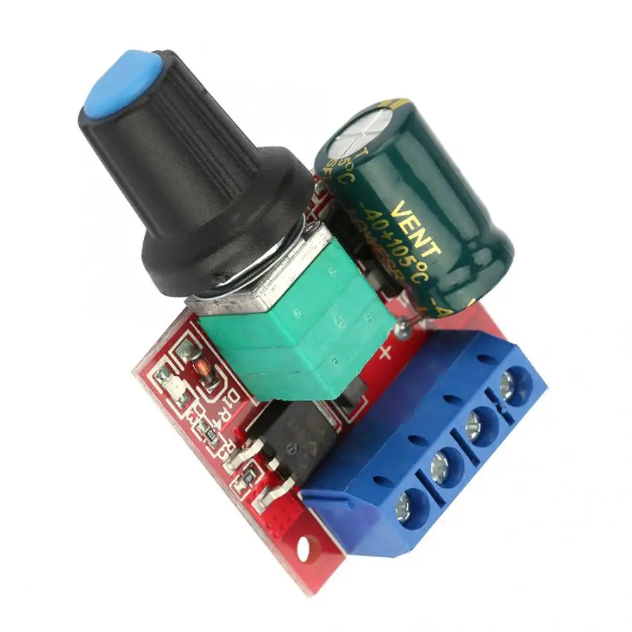PWM DC 5V 28V 5A регулятор напряжения светодиодный диммера|Контроллер двигателя| |