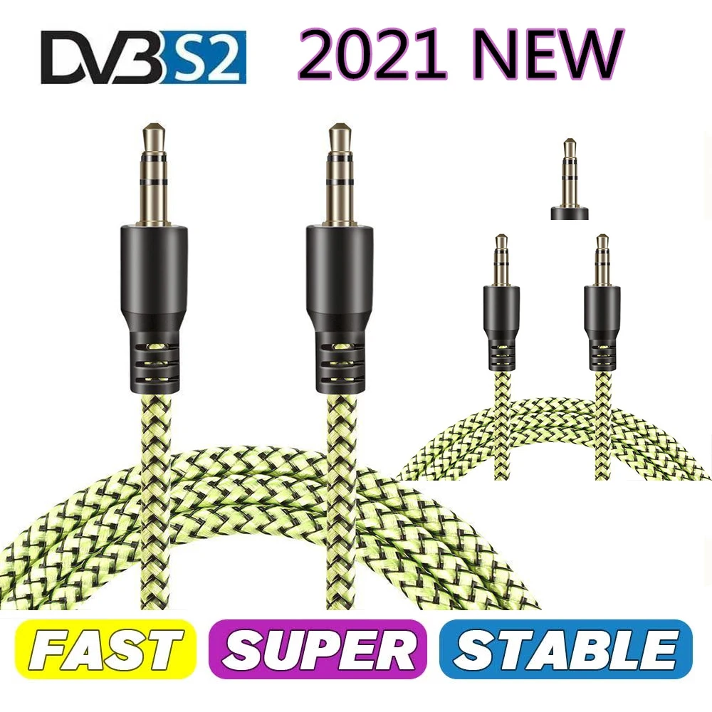 

Europe Satellite box line DVB S2 7-port AV cable using S2 box V7 V7S V8 V8S V9 S2 box