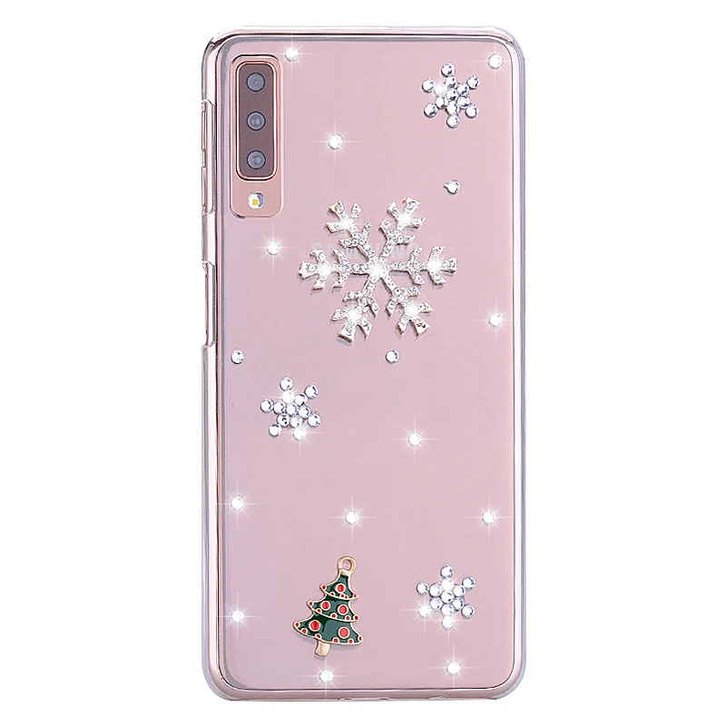 3D Diamond Crystal Cases For Samsung Galaxy A50 case A70 A40 A10 A20 A30 A80 S8 S9 S10 Plus S10e Note 8 9 10 plus A7 2018 cover |