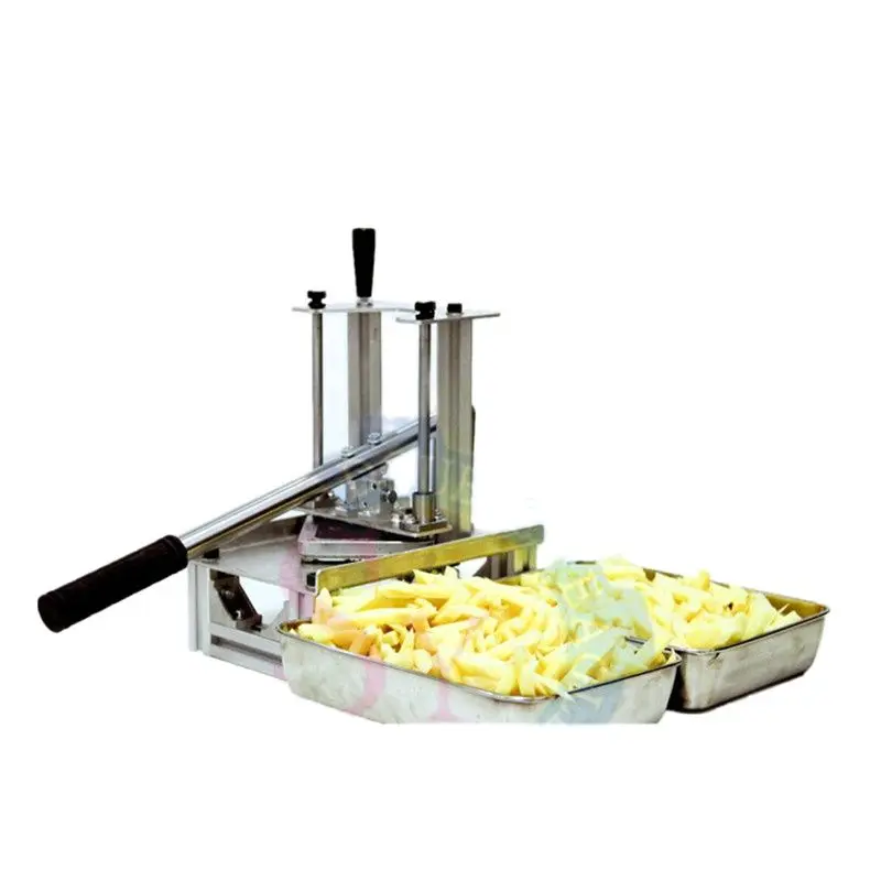 Бытовая вертикальная машина для резки палочек сладкого картофеля ручного