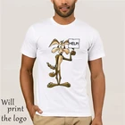 Nieuwste 2018 футболка вили Койот Looney Tunes Road Runner мультяшный фильм Grappige Nieuwe Van ONS Nieuwkomers повседневная одежда