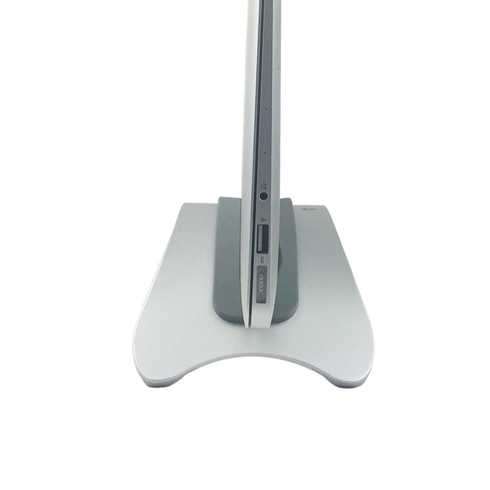 Desktop Stable Aluminum Alloy Base Space Saving Portable Vertical Laptop Stand Erected Holder Anti Slip For Macbook Pro Air | Автомобили и