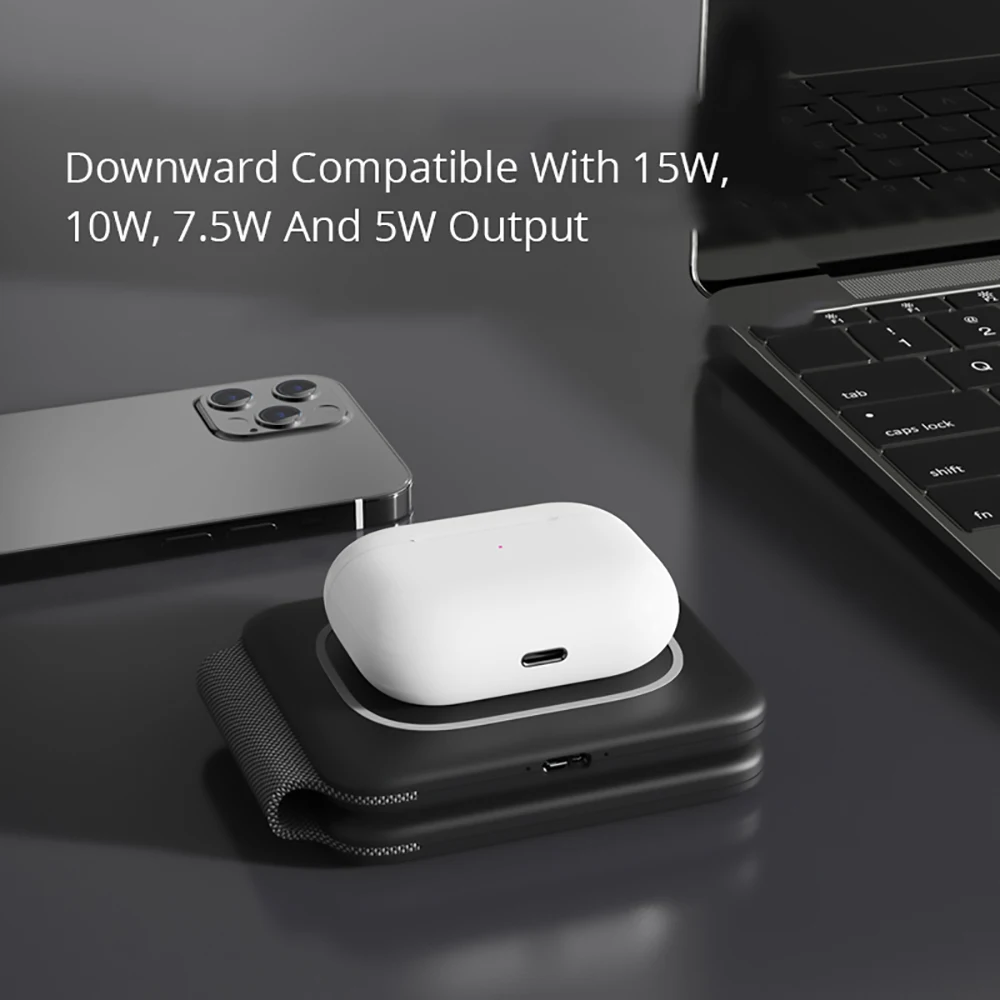 3 in 1 foldable magnetic wireless charger for iphone 1312 proxsx8 plus qi 15w wireless charging pad for airpods proiwatch free global shipping