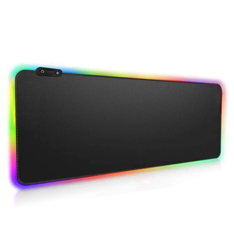 

RGB 14 Modes Super Luminous LED Soft Computer Keyboard Gaming Office Mouse Pad Non-Slip Rubber Base