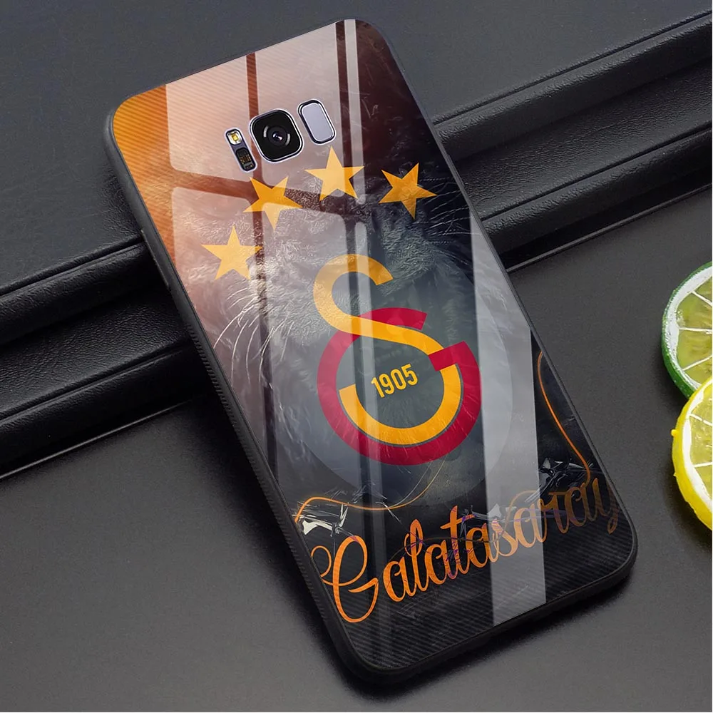 Galatasaray SK чехол для телефона для samsung Galaxy A50 крышка S7 край S8 S9 плюс S10 A70 A60 M40 A50 A40 A20 A30 A10 Стекло