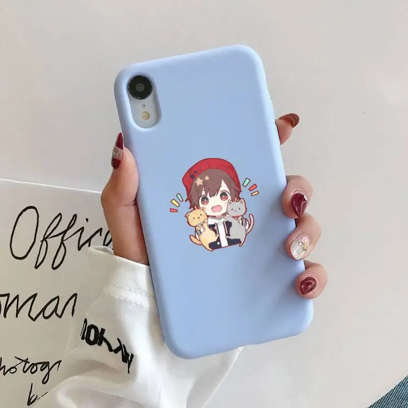 Чехол для телефона с аниме mafumafu iphone 13 12 11 Pro Max X XS XR мягкий чехол карамельного цвета