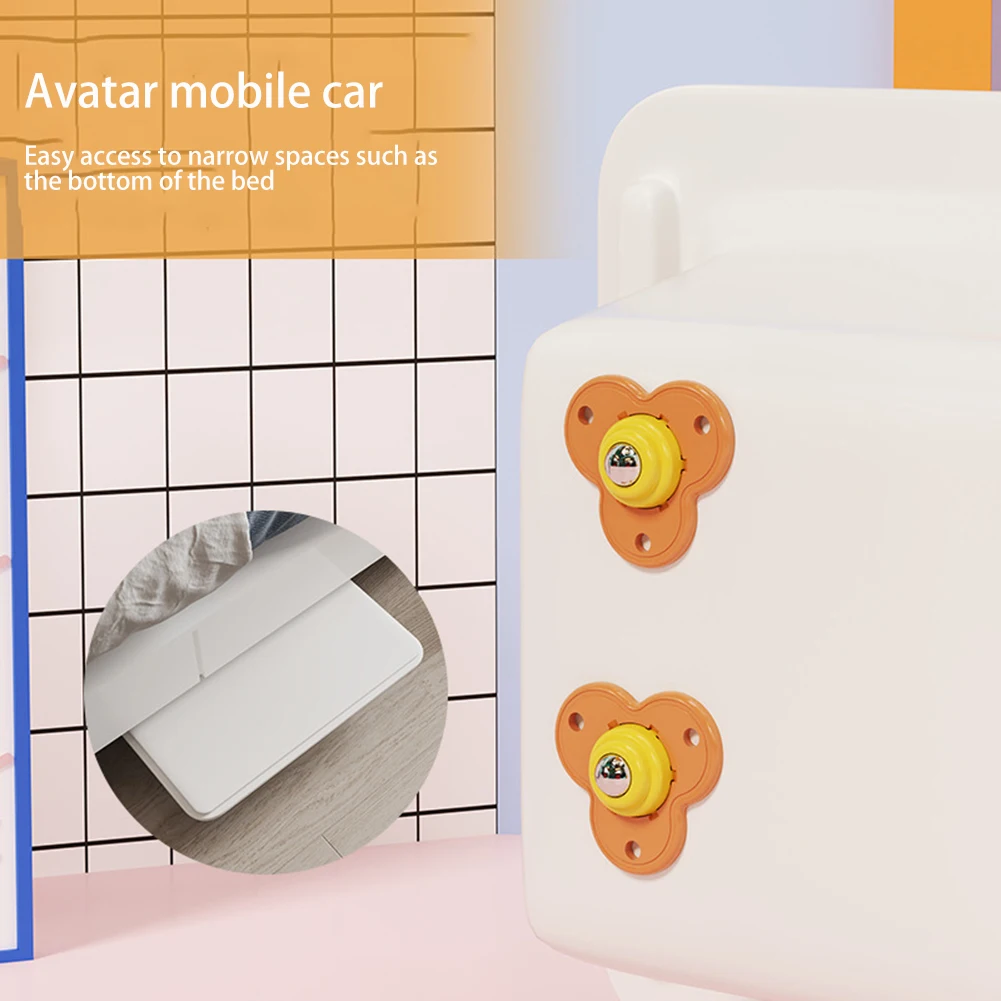 

Самоклеящееся колесо для мебели, 4 шт., из нержавеющей стали