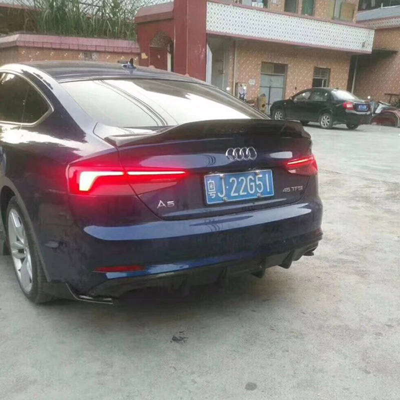 Для Audi A5 S5 2017 2018 4 Door Car GT Style украшение в виде хвостового крыла высококачественный