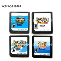 harvest moon cute island of happiness grand bazaar partners in time video game accessories cartridge card for 64bit console