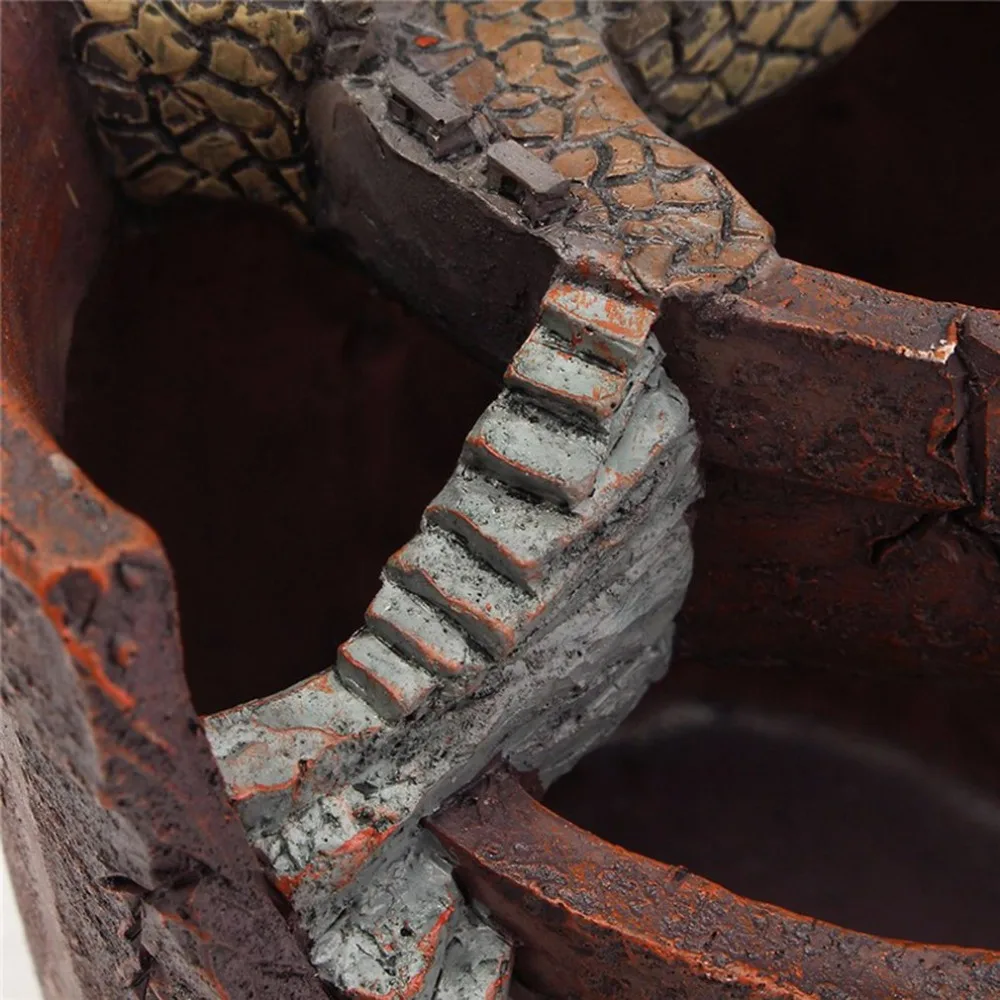 1 шт. горшок для растений с городом неба цветочный горшок комбинированный горшок из смолы для суккулентных растений Цветочная корзина горшок для растений