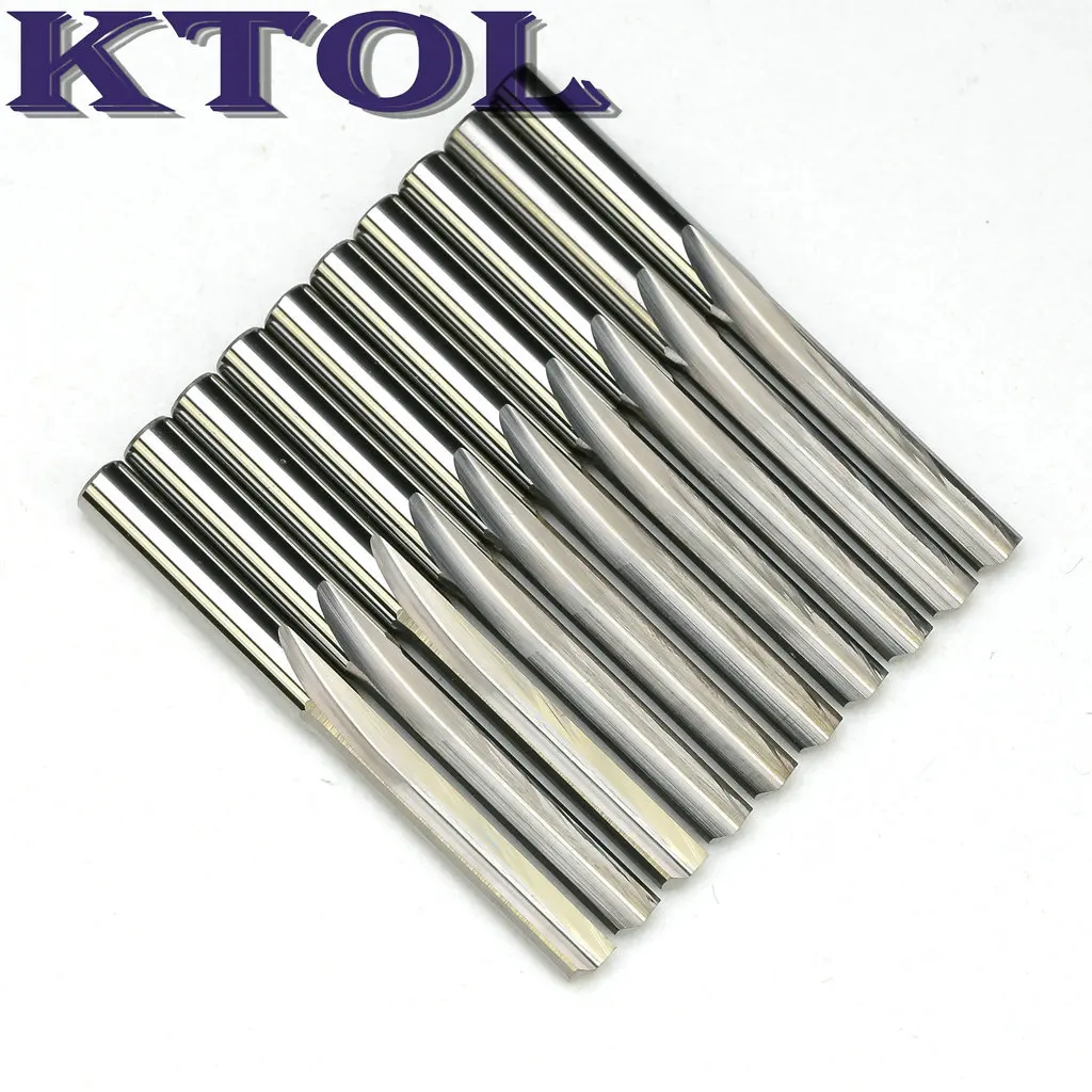 4*22 мм Одиночная фреза прямой резак фрезерный станок карбид вольфрама CNC фрезы