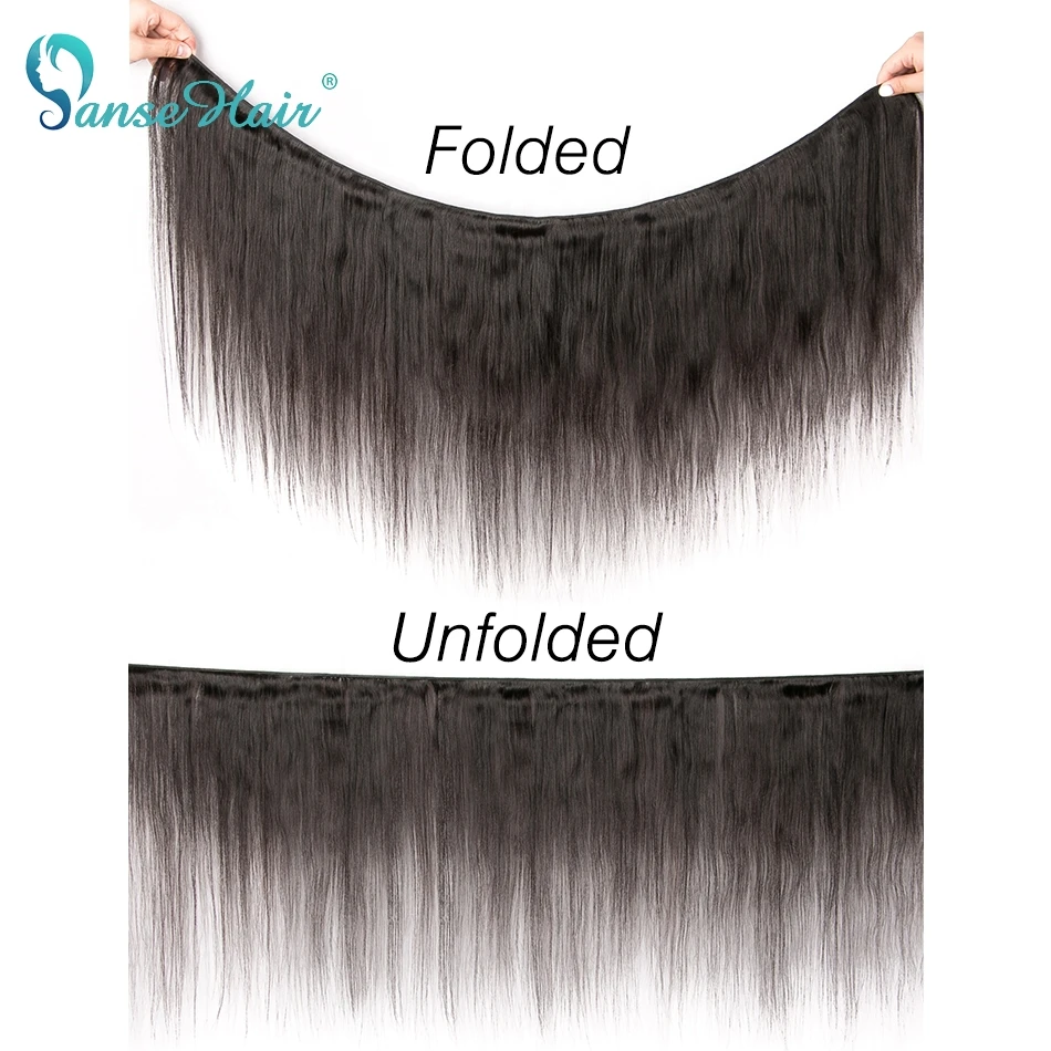 Перуанские волосы перуанские пряди 3 с одним Кружева Закрытие 4X4 прямые 100%