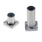 4 шт. LMK8UU LMK10LUU LMK12LUU LMK13LUU фланец линейный баринг 6 мм 10 мм 12 мм 20 мм ЧПУ Линейный Буш