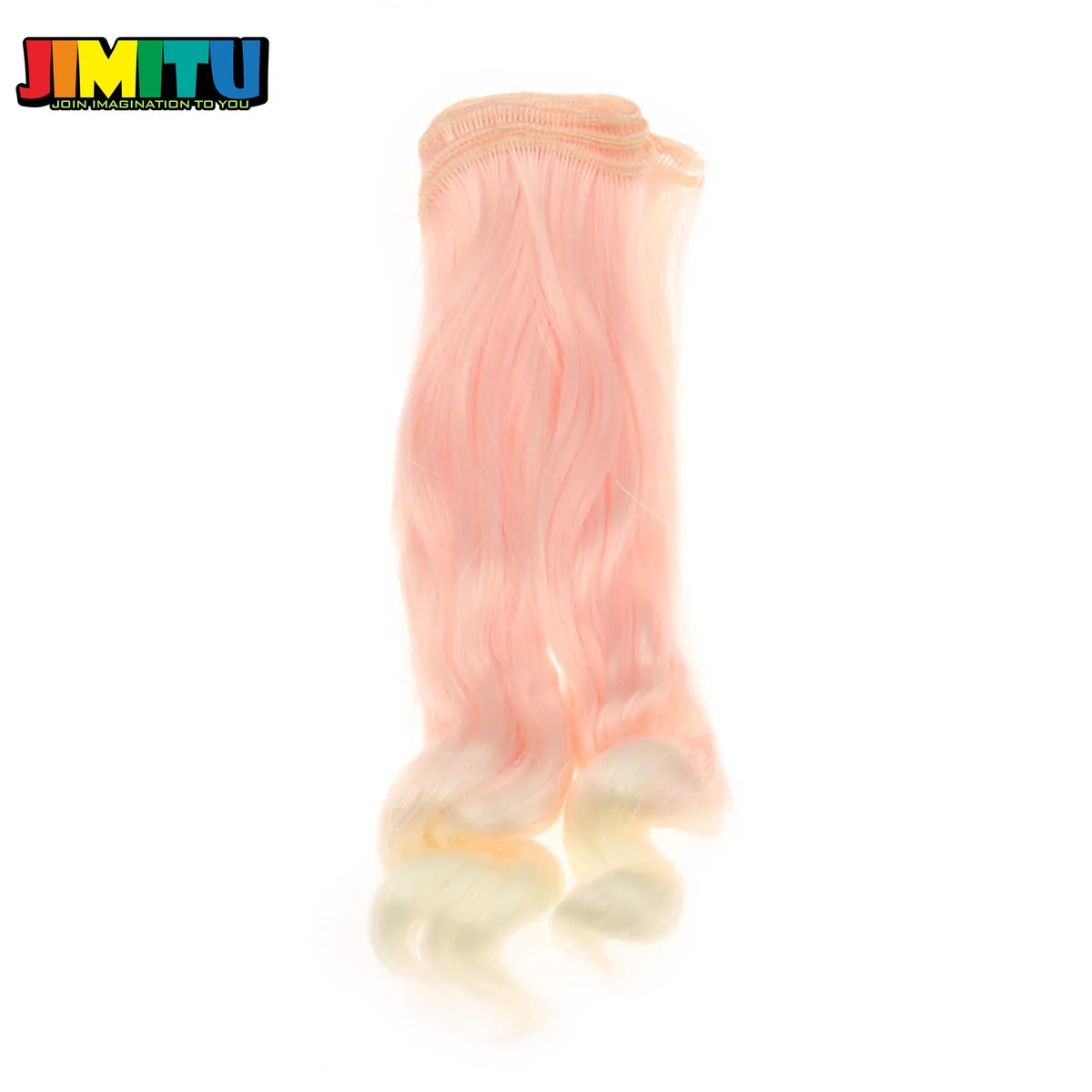 25*100 см разноцветные волосы BJD 1 шт. волнистый кудрявый парик для кукол куклы 1/3 1/4 DIY