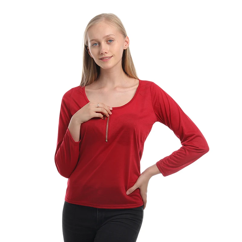 Женские повседневные однотонные футболки черные красные темно-зеленые