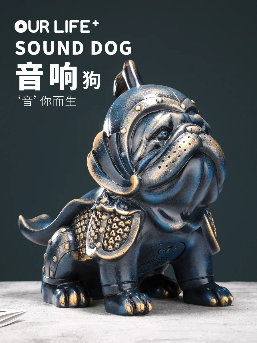 

Бульдог собака украшения гостиная удача новый дом новоселье движущийся подарок для друзей подарок