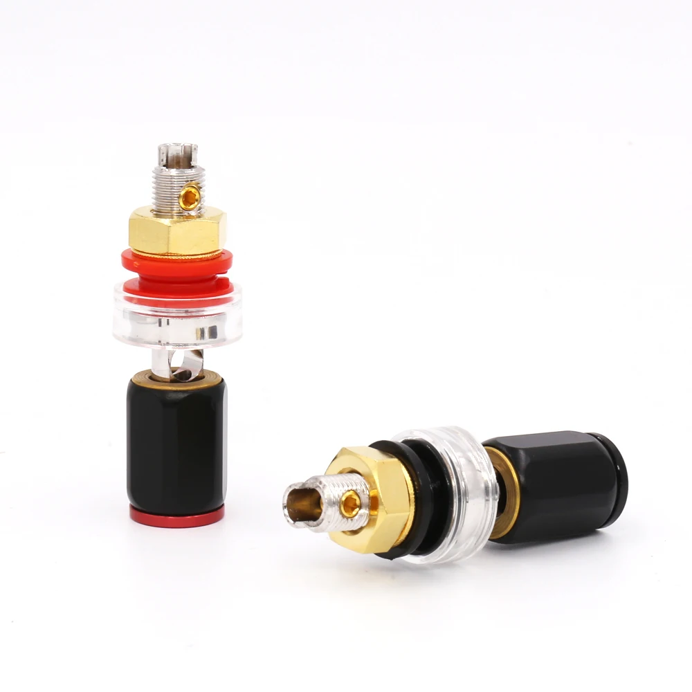 Родиевое покрытие высококлассный усилитель колонка Клеммная Клемма связывающая