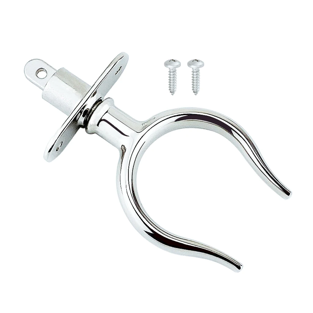 

Oarlock Silver Rowlock Row Lock Support for Marine Boat Kayak Accessories