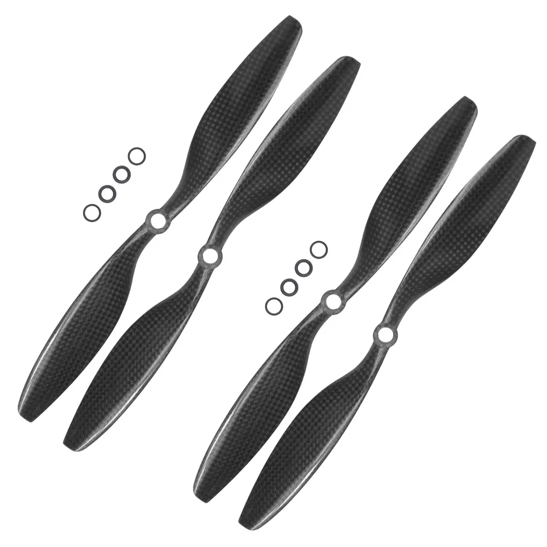

10x4.5 3K Carbon Fiber Propeller CW CCW 1045 1045R CF Props Props For RC Quadcopter Hexacopter Multi Rotor Drone FPV