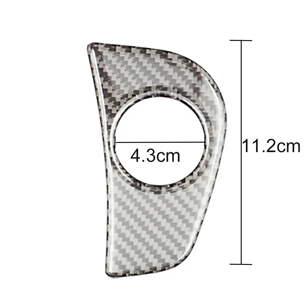 

80% HOT SALESCarbon Fiber Car Ignition Keyhole Cover Sticker Decor for Subaru Forester XV WRX
