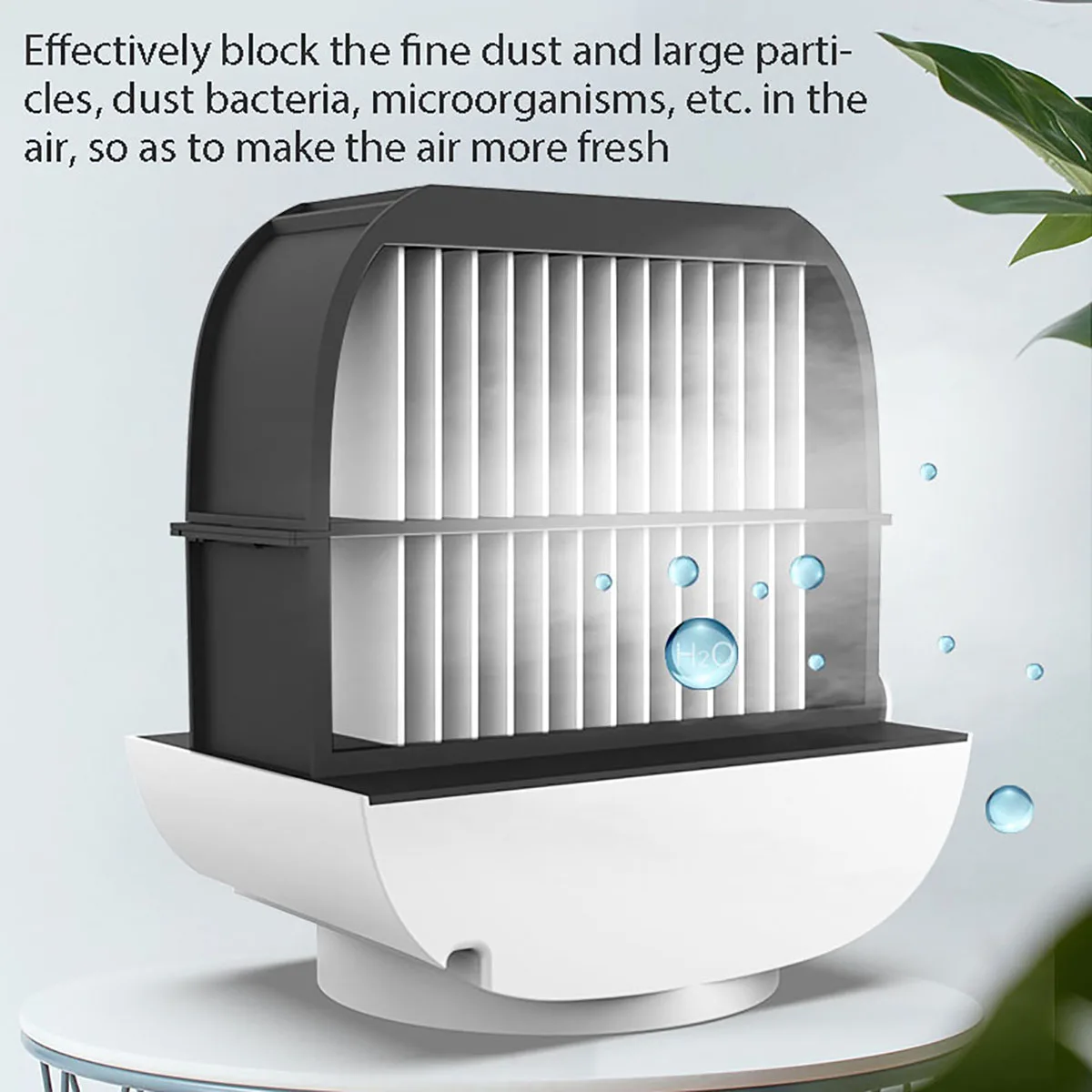 

USB Desk Mini Fan Portable Air Cooler Fan Air Conditioner Light Desktop Air Cooling Fan Humidifier Purifier For Office Bedroom